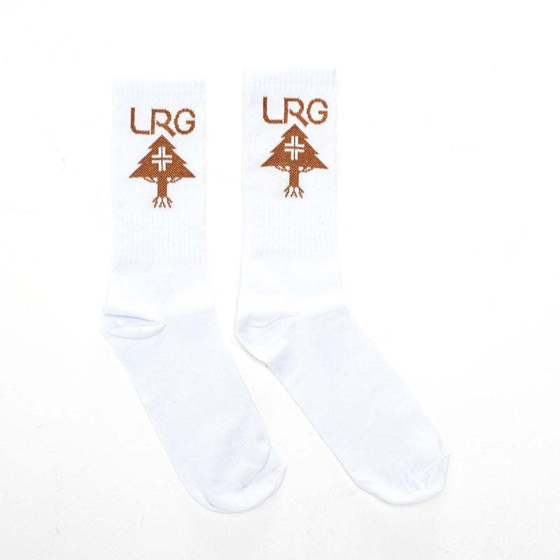 MEIA LRG STACKED BRANCO