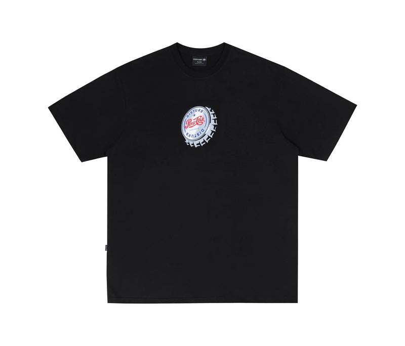 CAMISETA DISTURB X PEPSI VINTAGE CAP T-SHIRT IN BLACK