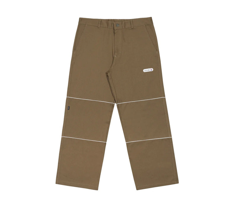 CALÇA DISTURB X PEPSI MINIMAL TWILL PANTS IN BROWN