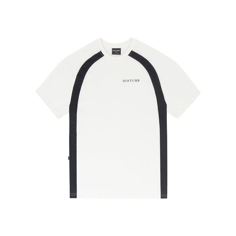 CAMISETA DISTURB SMART CUT T-SHIRT IN WHITE