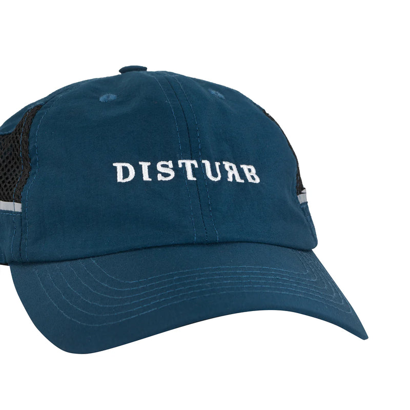 BONÉ DISTURB GRID DAD HAT IN BLUE