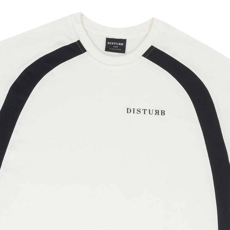 CAMISETA DISTURB SMART CUT T-SHIRT IN WHITE