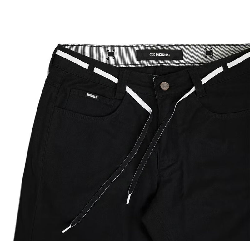 Calça Sarja Hocks Crook Preto