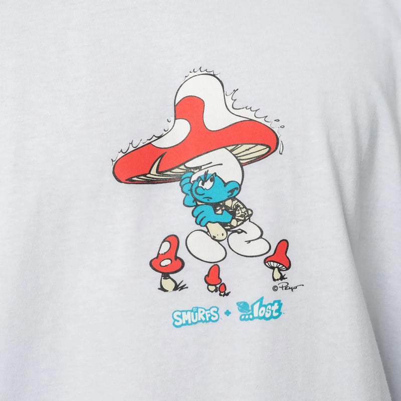 Camiseta Manga Longa Lost + Smurfs