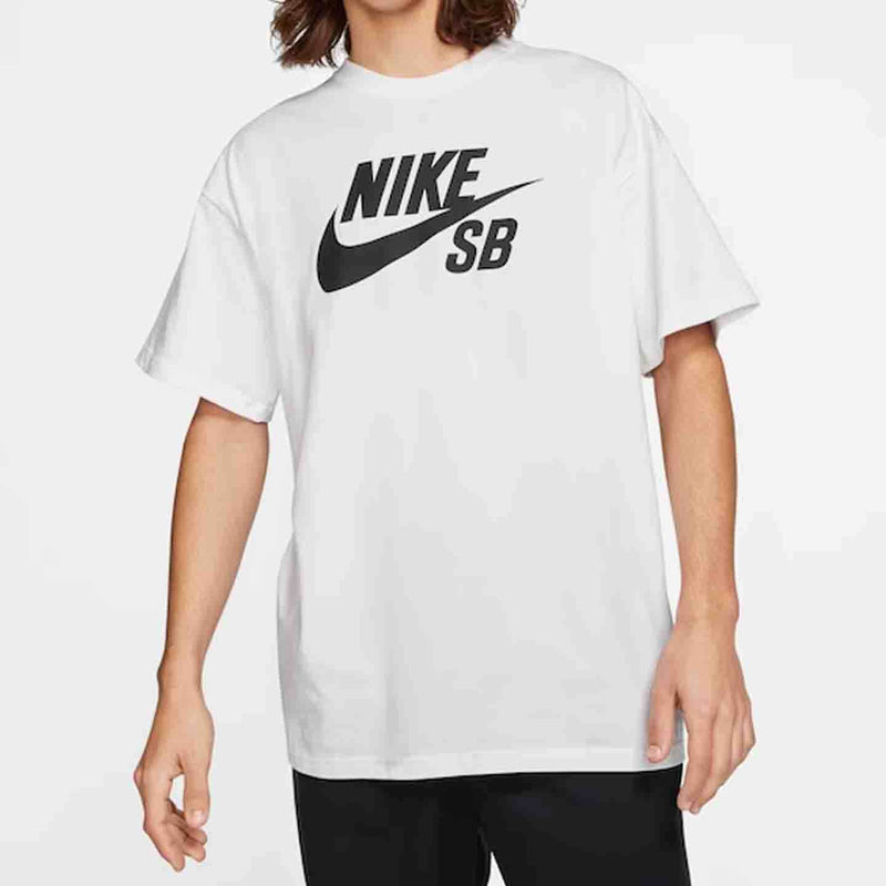 Camiseta Nike Cam Mc SB Tee Logo Branco