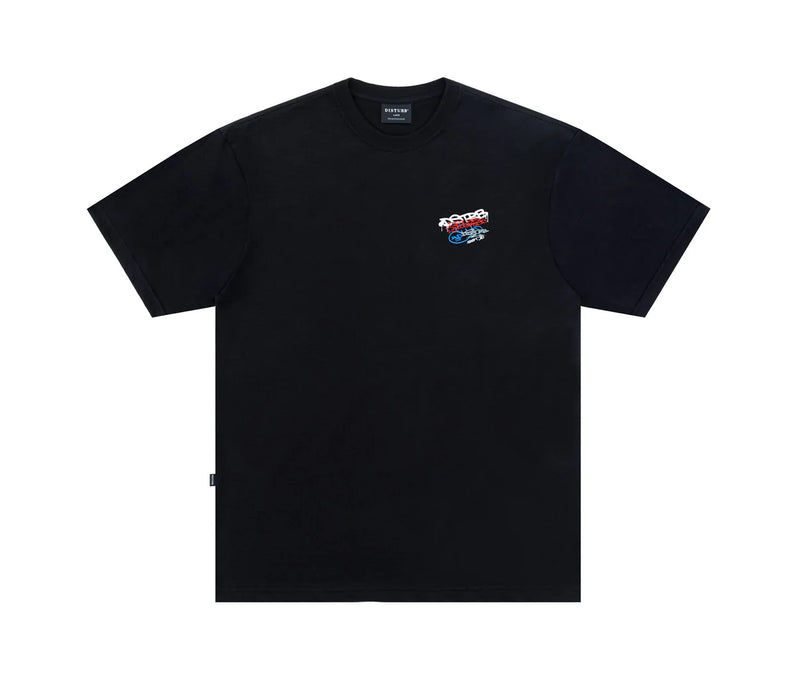 CAMISETA DISTURB ESSENTIAL MARKERS T-SHIRT IN BLACK