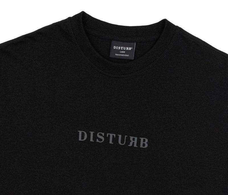 CAMISETA DISTURB FADE LOGO T-SHIRT IN BLACK