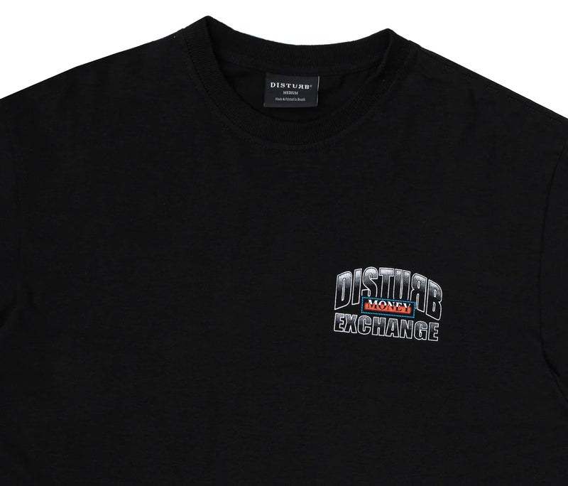 CAMISETA DISTURB EXCHANGE T-SHIRT IN BLACK