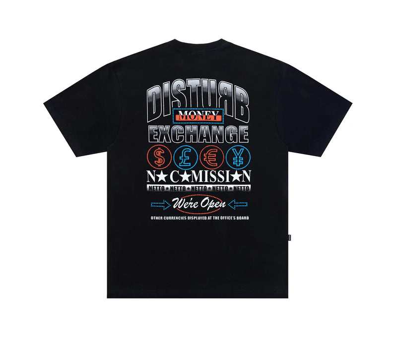 CAMISETA DISTURB EXCHANGE T-SHIRT IN BLACK