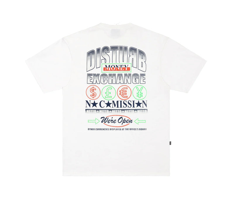 CAMISETA DISTURB EXCHANGE T-SHIRT IN OFF-WHITE