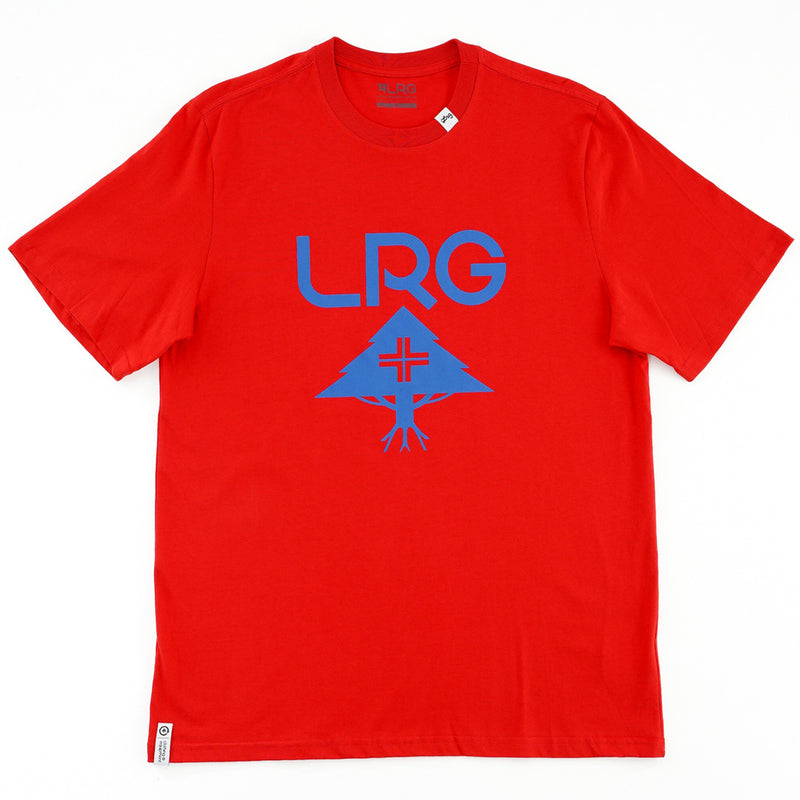 CAMISETA LRG DOUBLE OG TEE VERMELHO